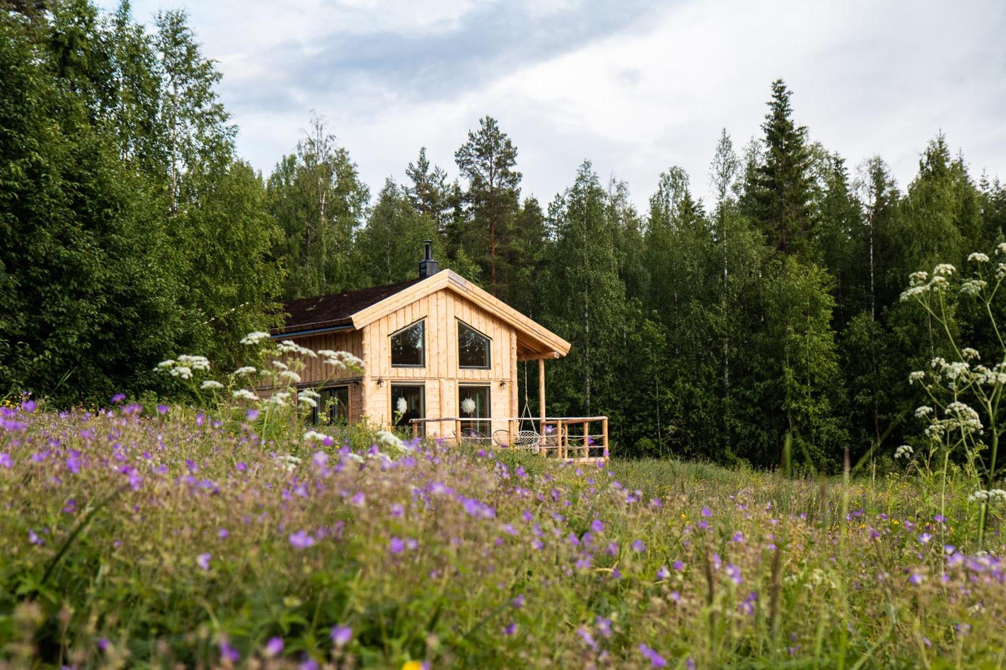 Blueberry Lodge 5 Personnes Mjolan Exteriér fotografie