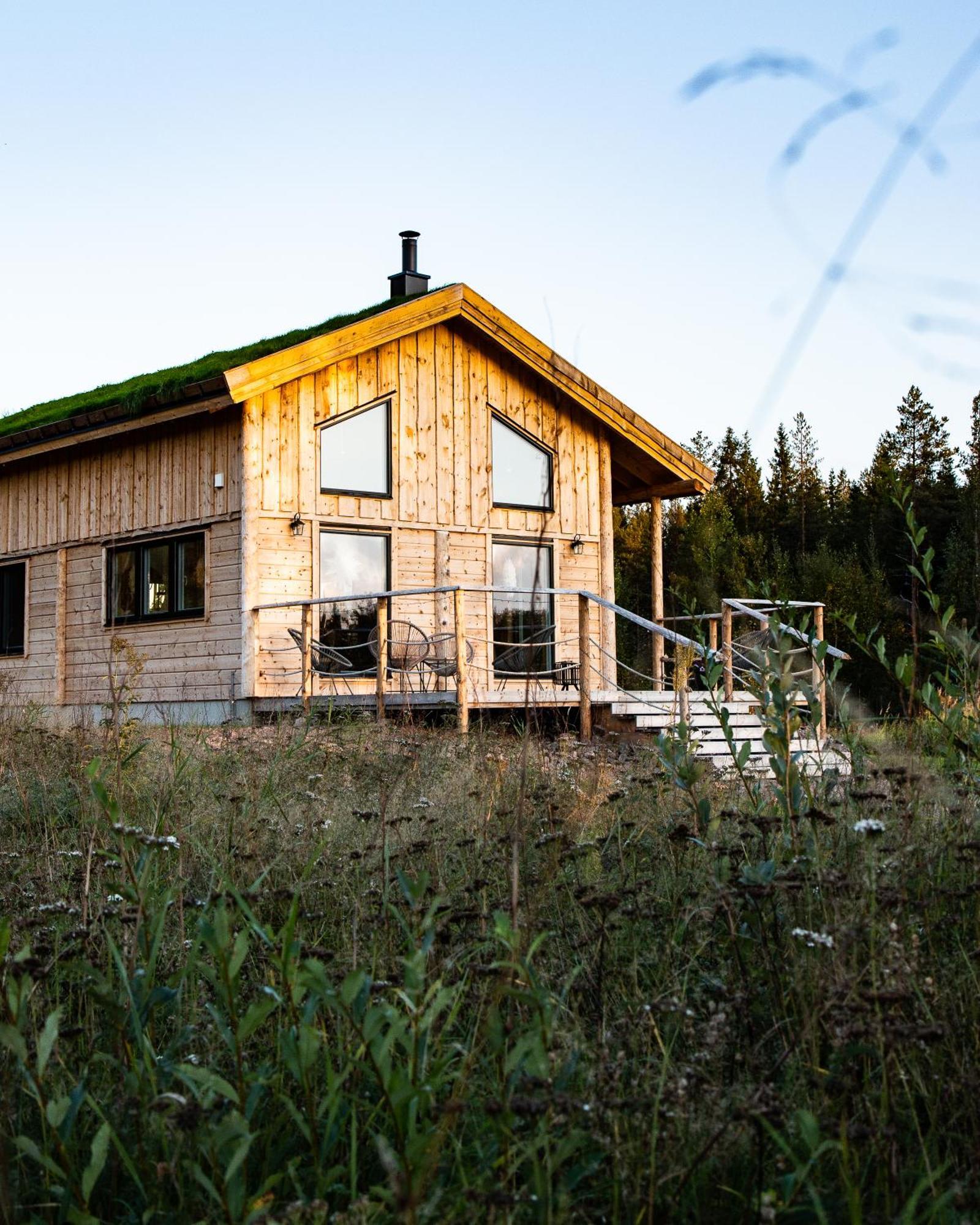 Blueberry Lodge 5 Personnes Mjolan Exteriér fotografie